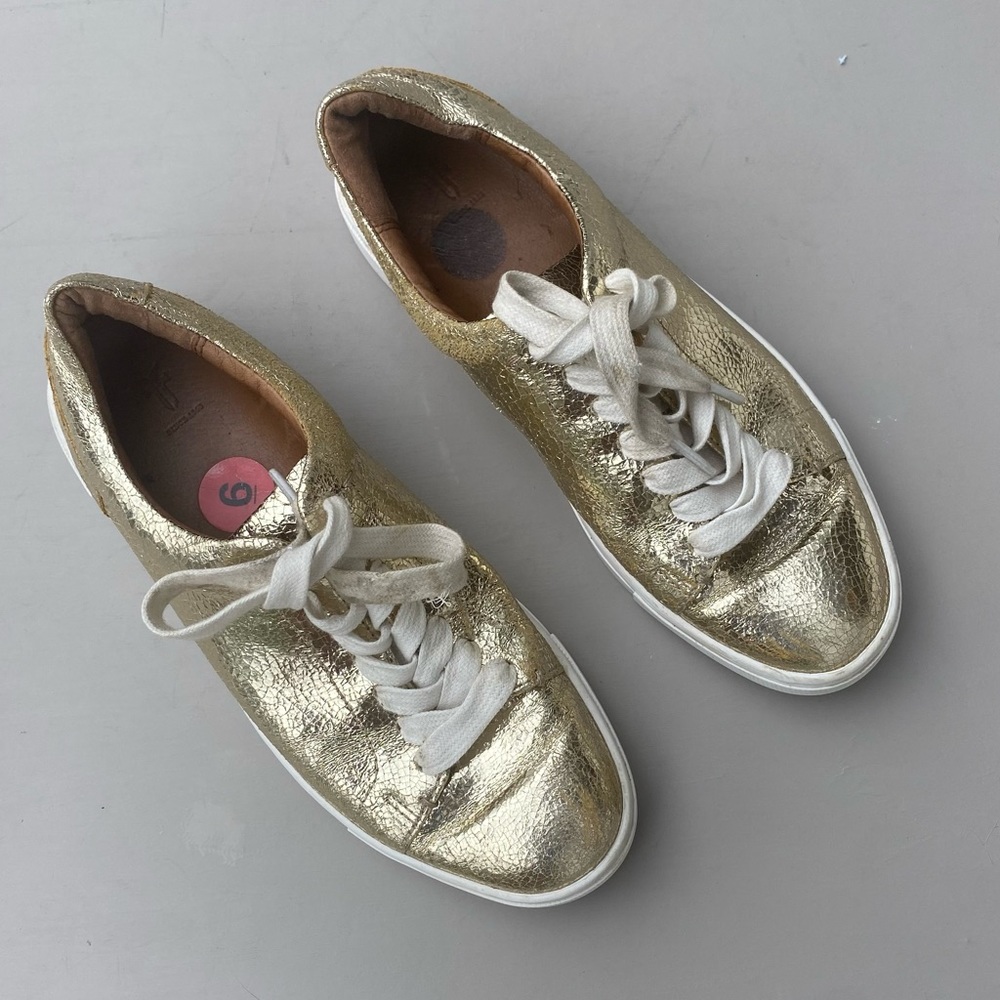 COPY - Frye Gold Sneakers